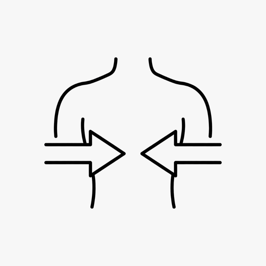 Man Boobs? Flattened.
